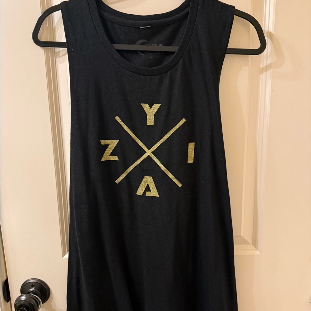 ZYIA Active Gold Rush Tank
